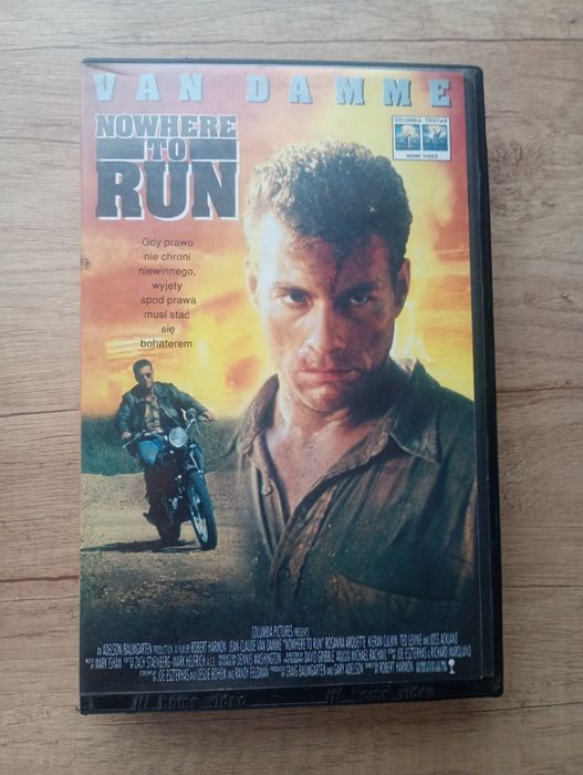 Uciec ale dokąd Film VHS 1993 Jean Cloude Van Damme