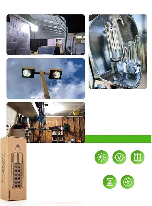 ŻARÓWKA LED DragonLight 120W 5000K 14400 lm E26/E39 ZIMNA BIEL