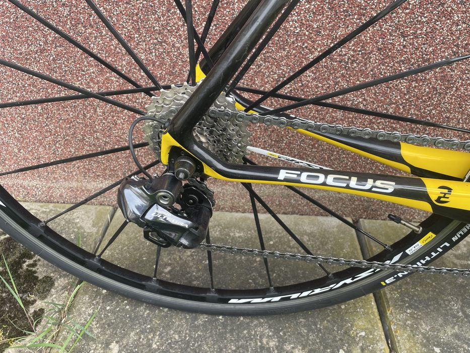 Rower szosowy Focus Cayo Evo 1.0 ultegra DI2 11s. 56 cm Mavic Ksyrium