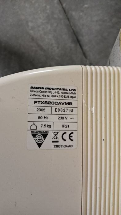 Daikin multi split com avaria