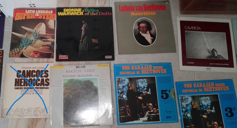 Discos de Vinil - LPs - 5 eur cada