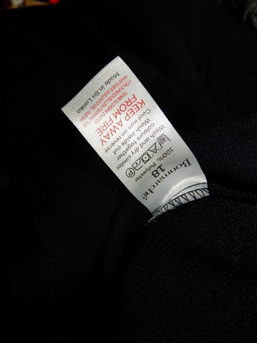 Spodnie eleganckie biurowe praca kant granatowe Bonmarche 46 48 3XL 4XL