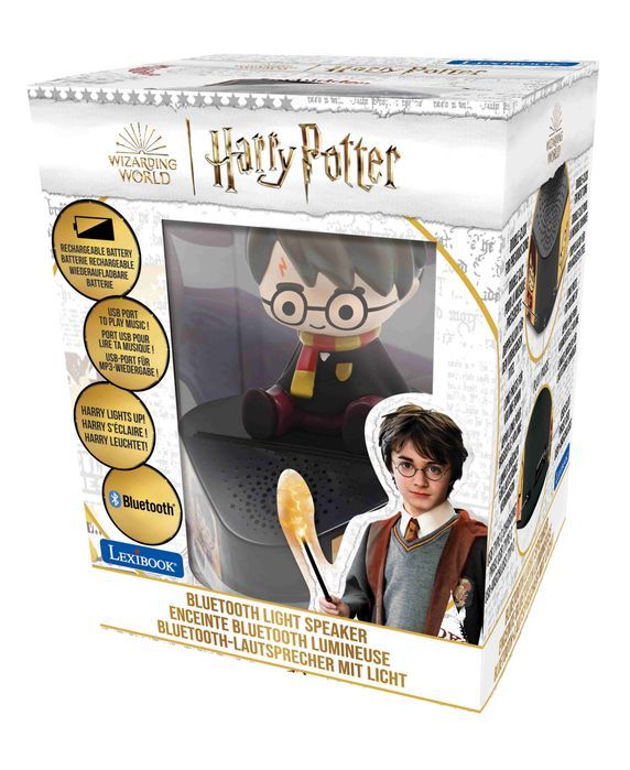 Głośnik Bluetooth Ze Świecącą Figurką Harry'ego Pottera Btd80Hp Lexibook Nowa Nieużywana