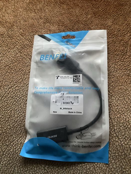 Новий адаптер Benfei DisplayPort до HDMI