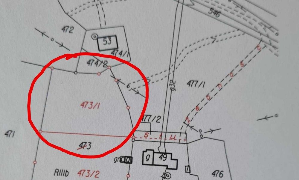 Działka budowlana, Fałkowice, Gdów