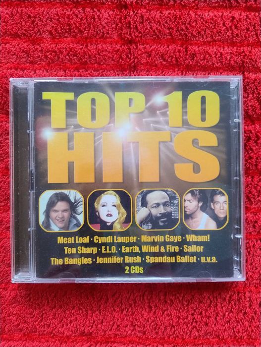 2 CD - Top 10 Hits (Wham!, Jennifer Rush, Meat Loaf, Marvin Gaye)