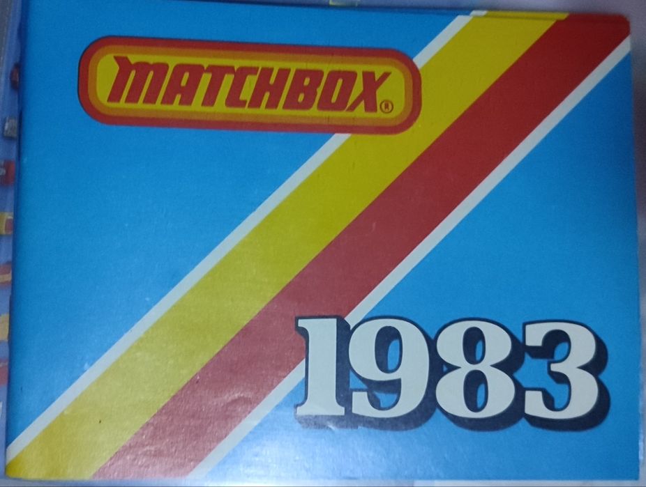 Lote catálogos Matchbox de 1983 a 1989