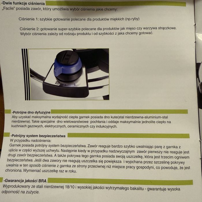 Szybkowar 6L BRA design od WellMax’a