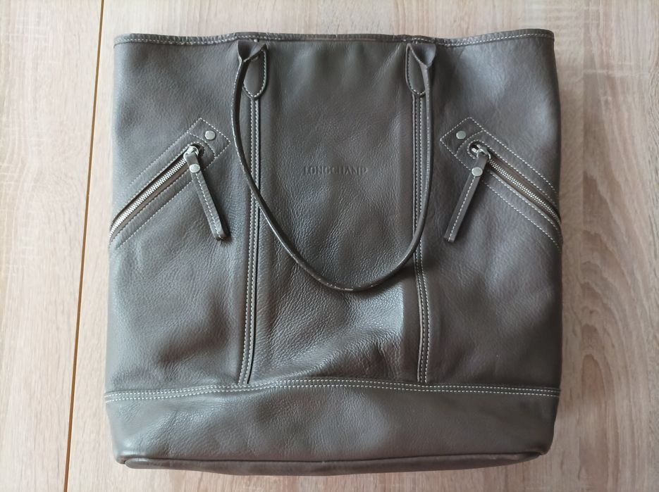 Longchamp torebka skórzana
