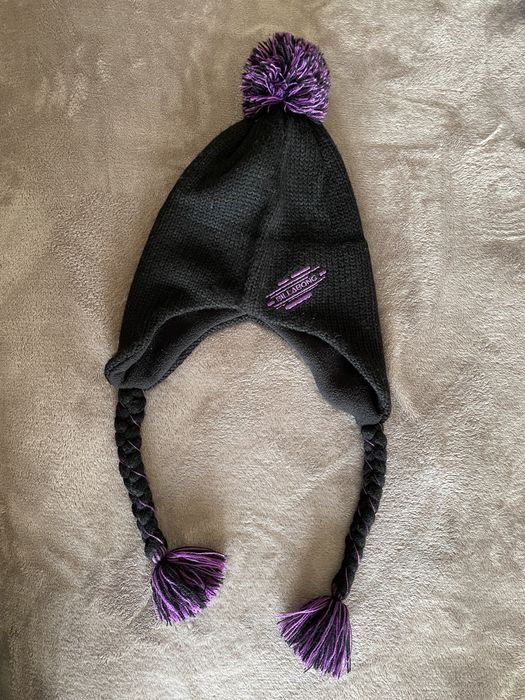 Gorro preto e roxo Billabong