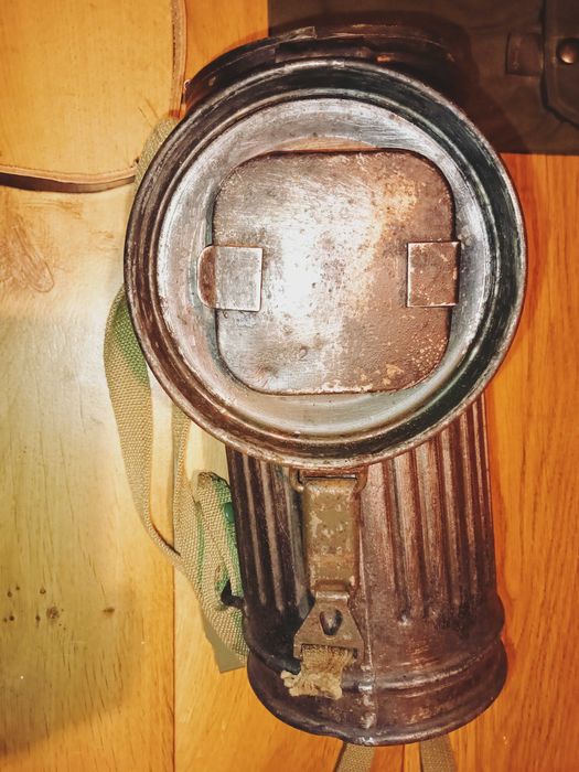 Puszka do maski p.gaz Wehrmacht WH SS