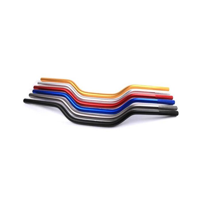 Guiador Universal 22 mm Alumínio CNC 720 mm para Moto - Várias Cores