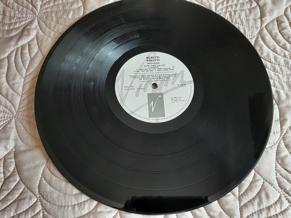 Scritti Politti - Provision - UK - Vinil LP (Misprint)