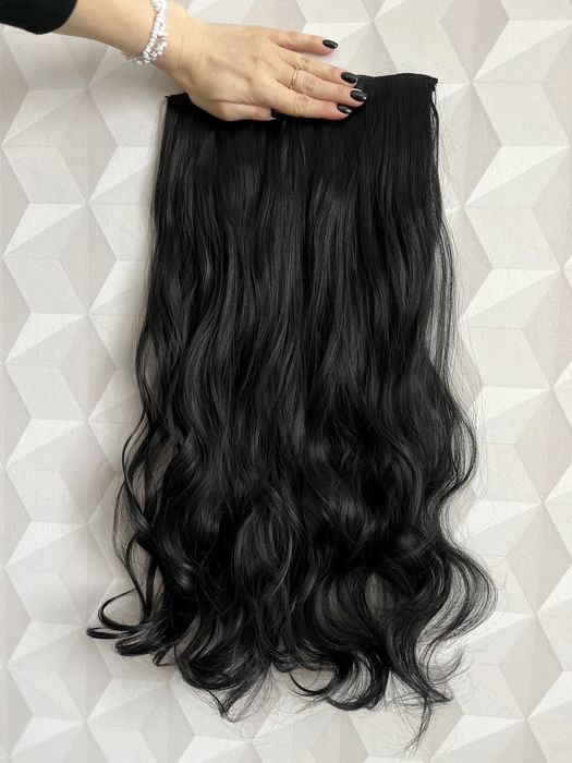 Волосы для самостоятельного наращивания на заколках Тресы