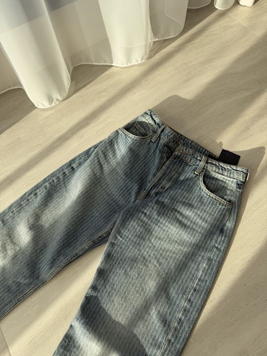 Джинси голубі Zara прямі 36р