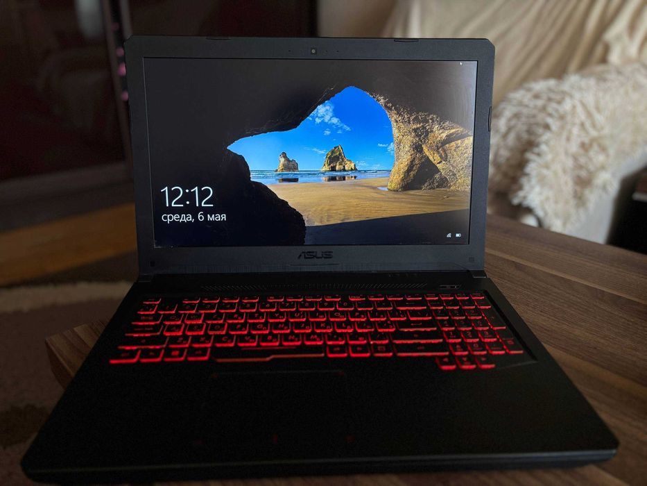 Ігровий ноутбук ASUS TUF Gaming FX504GD, i5‑8300H / GTX 1050 / 2×SSD (1 ТБ + 500 ГБ- Kingston NV2 1 TB ,Kingston A400 480 GB )