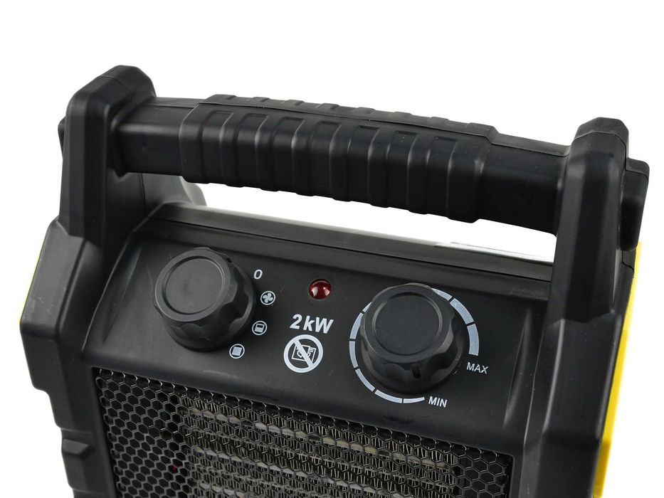 Обігрівач електричний тепловентилятор 2кВт GEKO 80405