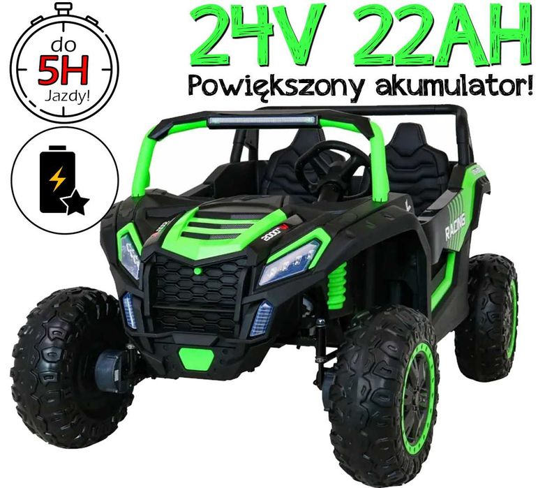 WIELKIE autko BUGGY A032 Racing 24V 22Ah MODYFIKACJA! samochodzik akum