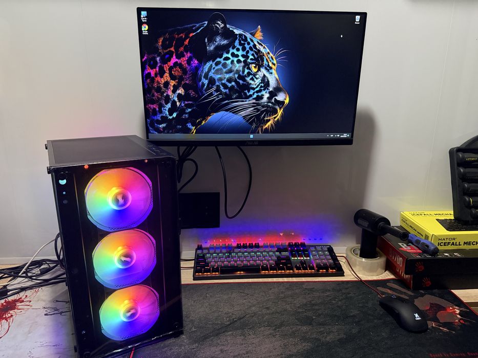 Компьютер ігровий бюджетний Ryzen 5+16 ддр+ssd m2+ AMD Radeon VII 16gb