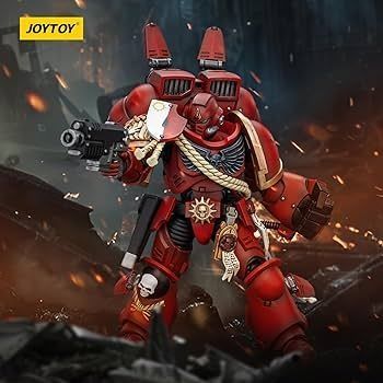 Коллекционная фигурка JoyToy Warhammer 40K BloodAngel JumpPack Captain