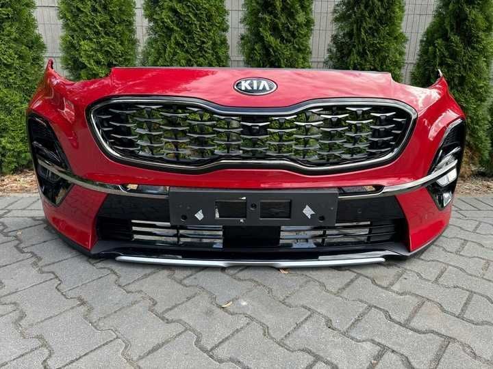 Бампер передний перед Kia Sportage 4 рест до рест разборка
