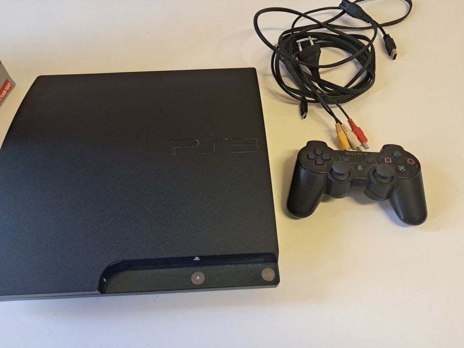 Playstation 3 na caixa + jogos