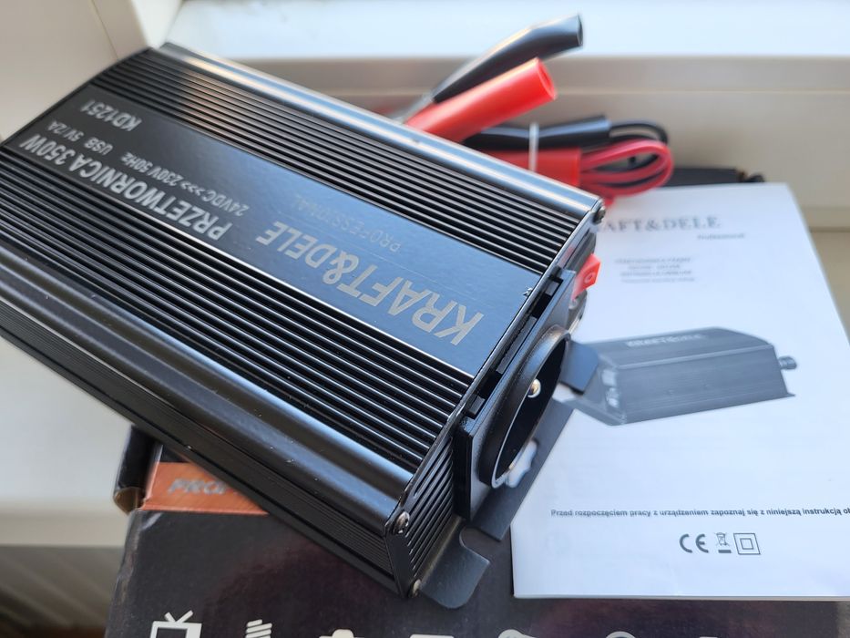 Автомобильный преобразователь 350 Вт 12/24 В - 230 В