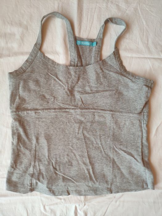 Bluzeczka top szary Reserved rozm. L