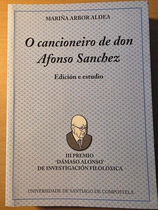 Livro "O Cancioneiro de Don Afonso Sanchez" de Mariña Arbor Aldea