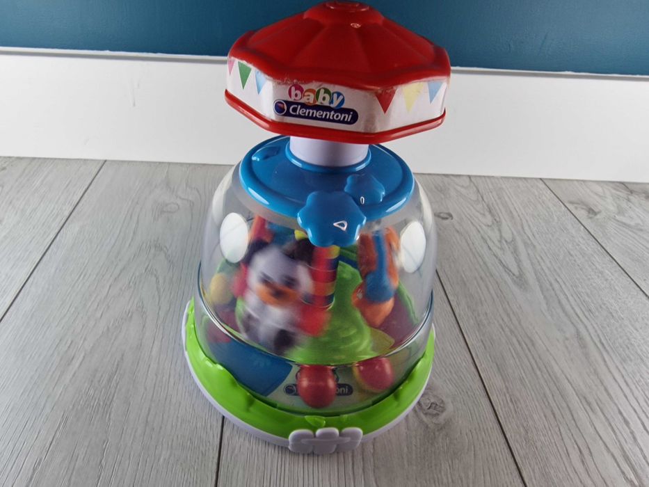 Clementoni, Baby Clementoni, kolorowy bączek w zwierzątka