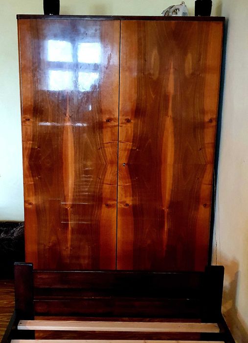 SZAFA dwudrzwiowa, PRL połysk