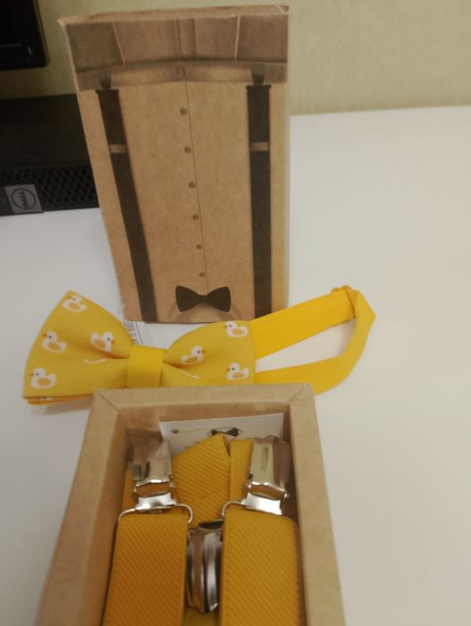 Жёлтый бантик от Bow tie House