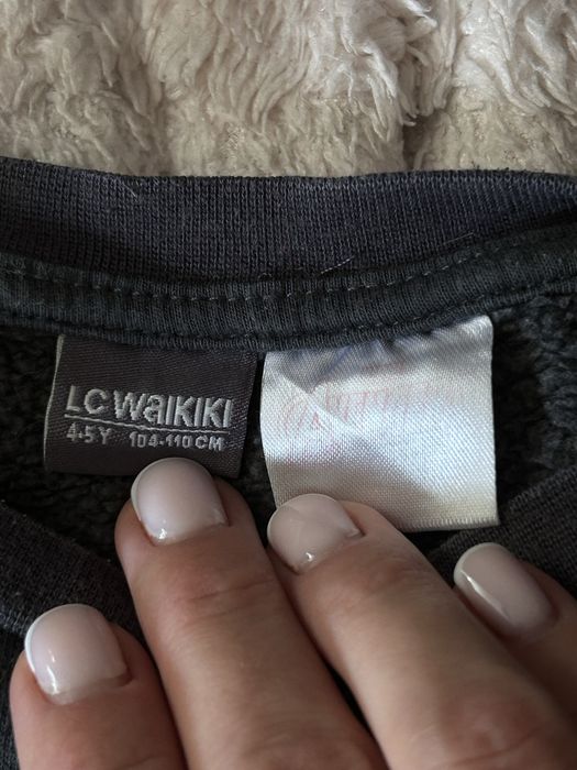 Теплий світшот ( кофта)LC Waikiki Marvel з паєтками-перевертнями, розмір 104-110