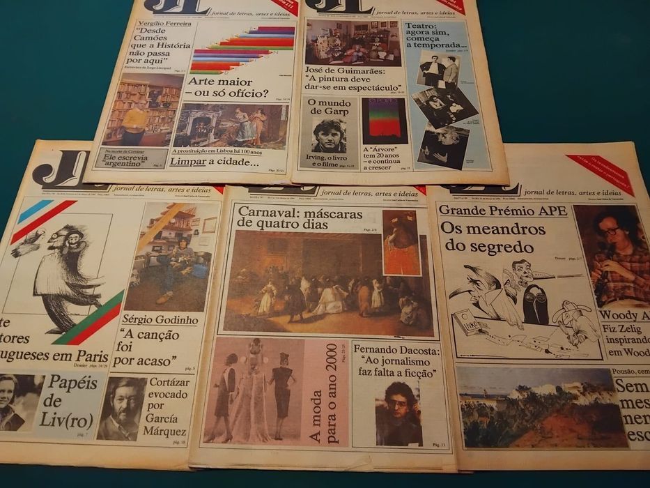 JL - Jornal de Letras, Artes e Ideias 1984