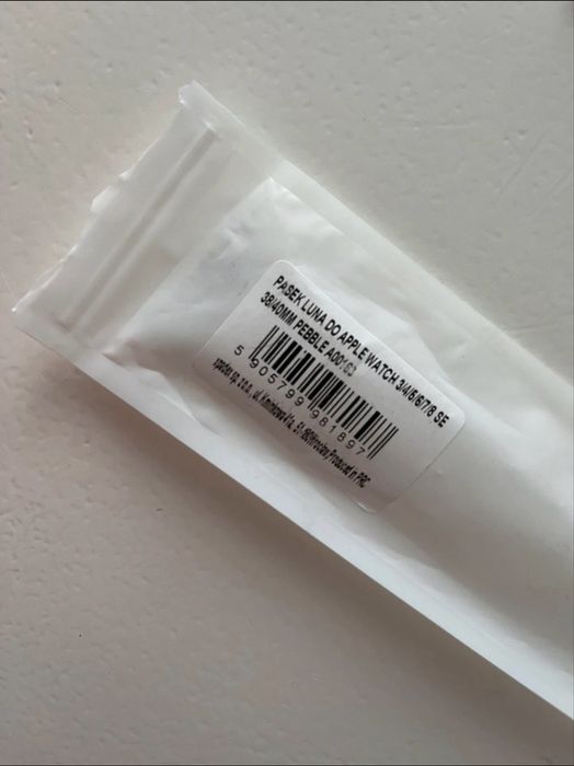 szary pasek do apple watch 3/4/5/6/7/8 SE 38/40 mm