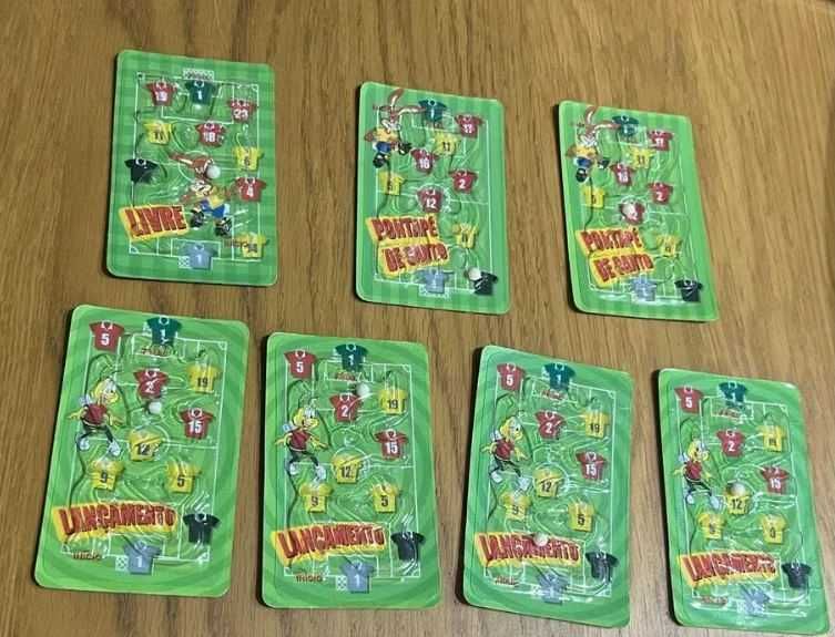 Cartas "Labirinto de Futebol"