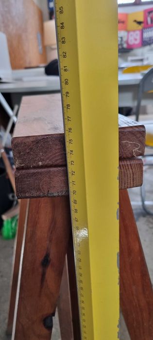 6 Cavaletes de secretária da Companhia Inglesa