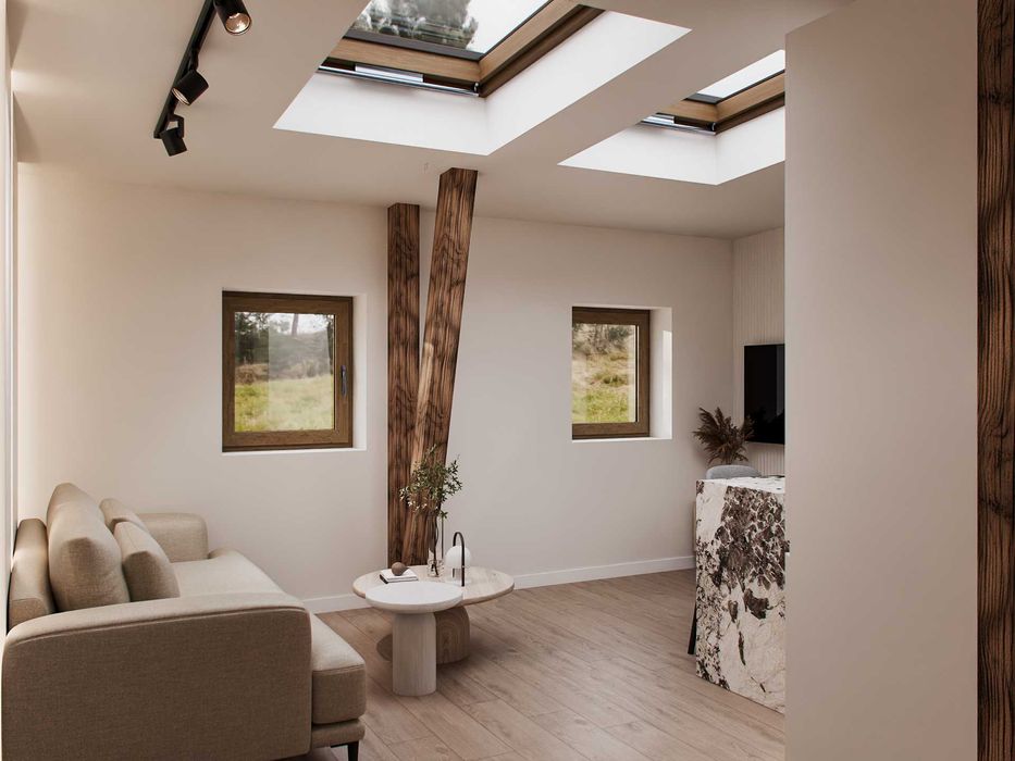 Adaptacja poddasza 26,20 m2, klimatyzacja - Królowej Jadwigi