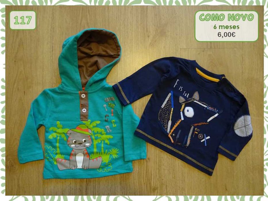 Conjuntos e pijamas, 6-9 meses (oferta portes)