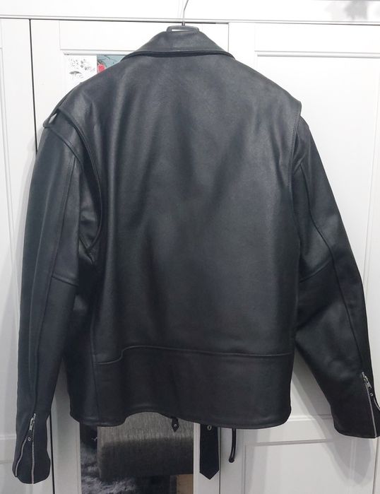 Kurtka skórzana ramoneska gruba