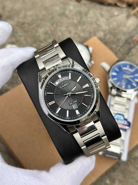 Годинник Casio MTP-1381 Black | Мужские наручние часы | касио MTP 1183