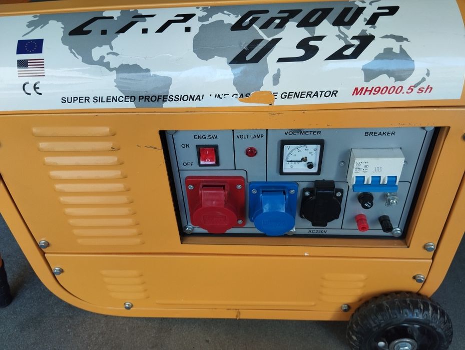 Gerador a Gasolina Trifásico e monofásico