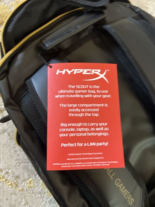 Mochila Hyperx Champion Edition488058211806095362