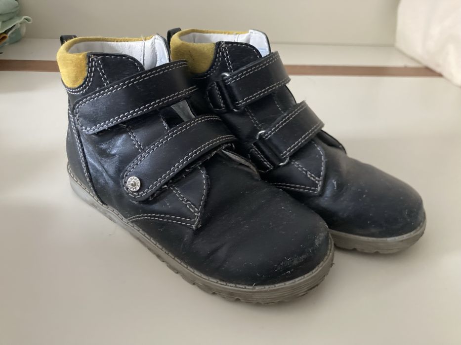 Buty skórzane Bartek z wkładką ortopedyczną