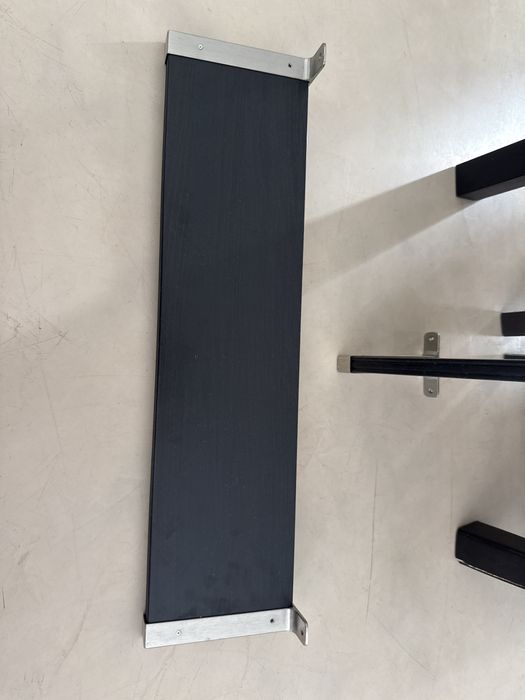 2x Estantes cor preta