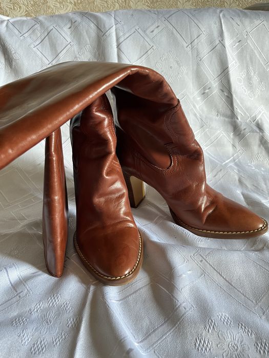 Zara чобітки, жіночі чобітки осінь/весна