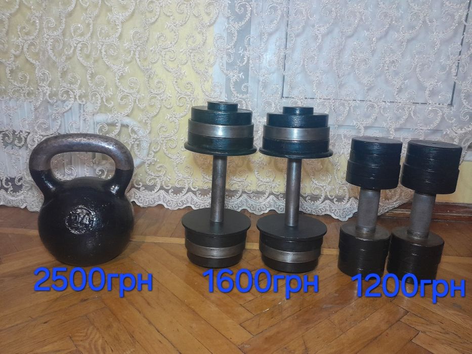 Гиря 24 гантели наборные 15. Гантели 10 кг