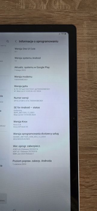 Tablet Samsung Galaxy tab a7 10.4 lte