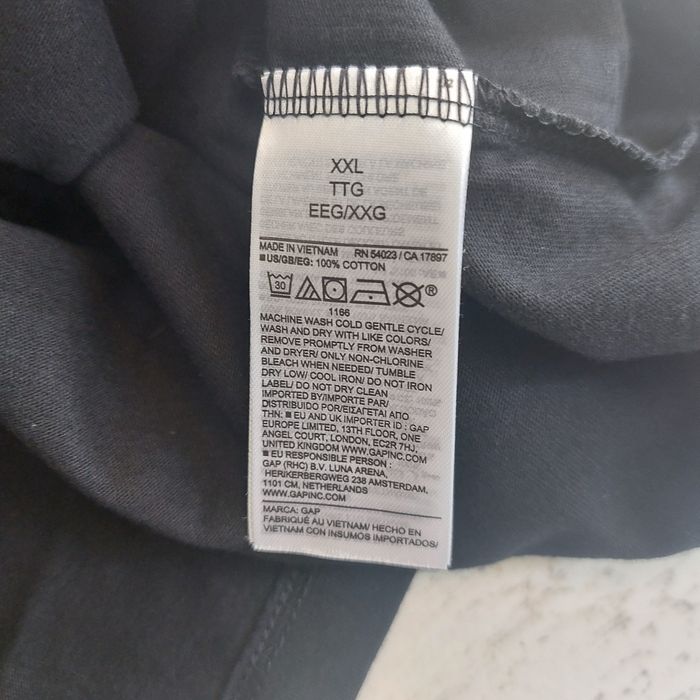 T-shirt GAP 2xl 2x65 cm. Bawełna gruby material