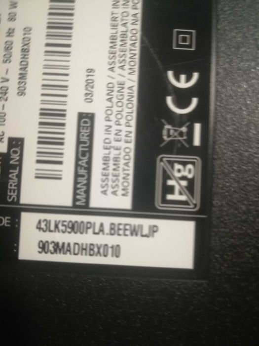 платы для телевизора  LG